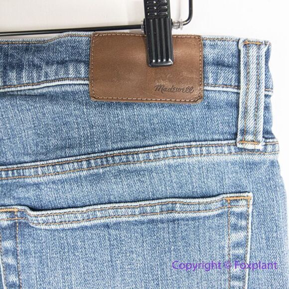 Madewell (flawed) men's Slim Authentic Flex Jeans in Seaward Wash, 34*30 - Picture 12 of 15